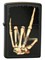 Широкая зажигалка Zippo 28438 - фото 282085