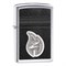 Широкая зажигалка Zippo Leather Stitching with Z 28800 - фото 282200
