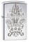 Широкая зажигалка Zippo Cross-Fleur De Lis Swarov 28805 - фото 282206