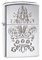 Широкая зажигалка Zippo Cross-Fleur De Lis Swarov 28805 - фото 282207