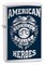 Широкая зажигалка Zippo American Herro Police 24353 - фото 282255