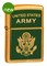 Широкая зажигалка Zippo United States Army 20878 - фото 282256