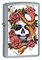 Широкая зажигалка Zippo Blooming Death 24321 - фото 282261