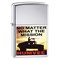 Широкая зажигалка Zippo Humvee 20935 - фото 282332