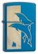 Широкая зажигалка Zippo Jumping Dolphins 24296 - фото 282342