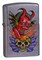 Широкая зажигалка Zippo Nola 20907 - фото 282356