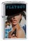 Широкая зажигалка Zippo Playboy 20952 - фото 282368