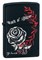 Широкая зажигалка Zippo Rose 24556 - фото 282384