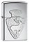 Широкая зажигалка Zippo Trophy buck 21196 - фото 282403