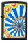 Широкая зажигалка Zippo Flower Power 20371 - фото 282474