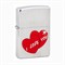 Широкая зажигалка Zippo I love you 200 - фото 282516