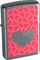 Широкая зажигалка Zippo Pink Hearts 200 - фото 282528