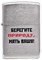 Широкая зажигалка Zippo Лозунг 13  ""Берегите природу... "" 200 - фото 282575