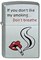 Широкая зажигалка Zippo Don`t breathe 205 - фото 282603