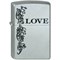 Широкая зажигалка Zippo Inspiration Love 205 - фото 282609