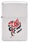 Широкая зажигалка Zippo Tribal Dragon 205 - фото 282646
