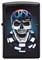 Широкая зажигалка Zippo Chipskull 218 - фото 282756