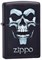 Широкая зажигалка Zippo Skull shadow 218 - фото 282780