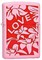 Широкая зажигалка Zippo Love & Flower 238 - фото 282798