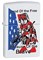 Широкая зажигалка Zippo Land of the free 24739 - фото 282876