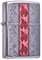 Широкая зажигалка Zippo Flowering design 250 - фото 282964