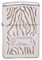 Широкая зажигалка Zippo Tiger Skin 299 - фото 283002