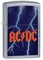 Широкая зажигалка Zippo ACDC 28453 - фото 283112