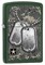 Широкая зажигалка Zippo US Army 28513 - фото 283120