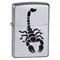 Широкая зажигалка Zippo Scorpion 205 - фото 283274