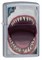 Широкая зажигалка Zippo Shark Teeth 28463 - фото 283275