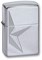 Широкая зажигалка Zippo HALF STAR 250 - фото 283375