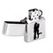 Широкая зажигалка Zippo Cowboy Couple 200 - фото 283416
