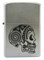 Широкая зажигалка Zippo Tattoo Skull 205 - фото 283514