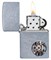 Зажигалка Zippo Button с покрытием Street Chrome™, 29872 - фото 283872