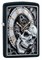 Зажигалка Zippo Skull Clock с покрытием Black Matte, 29854 - фото 283932