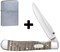 Нож перочинный Zippo Natural Curly Maple Wood Trapperlock 105 мм 50609 - фото 284266