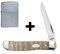 Нож перочинный Zippo Natural Curly Maple Wood Mini Trapper 89 мм 50606 - фото 284294
