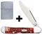 Нож перочинный Zippo Chestnut Bone Standard Jigged Mini Copperlock 92 мм 50538 - фото 284306
