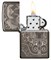 Зажигалка Zippo Elephant Fancy Fill Design с покрытием Black Ice® 49074 - фото 284408