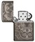 Зажигалка Zippo Elephant Fancy Fill Design с покрытием Black Ice® 49074 - фото 284409