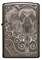 Зажигалка Zippo Elephant Fancy Fill Design с покрытием Black Ice® 49074 - фото 284411