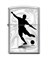 Зажигалка Zippo Футболист с покрытием Street Chrome™ 207_football - фото 284521
