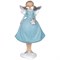 Фигурка "Ангелочек в голубом платье" 11,5*9,5*20,5 см - фото 284908