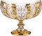 Фруктовница на ножке "Lefard gold glass" L=26 см H=22 см - фото 288138