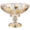 Конфетница "Lefard gold glass" 19,5*19,5 см H=15 см - фото 288160