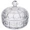 Конфетница с крышкой "Muza crystal" 250 мл 11,5*11,5 см H=13 см - фото 291297