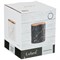 Банка для сыпучих продуктов коллекция "Золотой мрамор" цвет:black 11,5*13,7 см - фото 293132