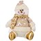 Фигурка золотая коллекция "Снеговик " 24*16*26 см - фото 294692
