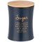Емкость для сыпучих продуктов agness "Navy style" "сахар" D=11 см H=14 см - фото 299550