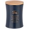 Емкость для сыпучих продуктов agness "Navy style" "чай" D=11 см H=14 см - фото 299554